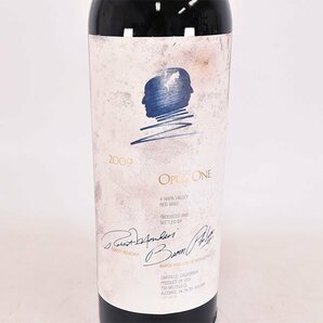 1円～★オーパス ワン 2009年 赤 ※ 750ml 14.5% ナパヴァレー OPUS ONE E060067の画像1