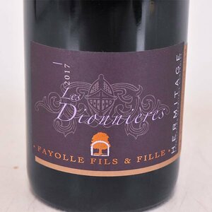 1 иена ~ ★ Fayal Fis Fille Fille Hermitage de Leoniere 2017 Red 750 мл 13,5% Франция Fayolle Fils &amp; Fille E060146