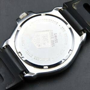 1円～! 稼動品★正規品 TAG HEUER タグホイヤー WA1214 フォーミュラ1 プロフェッショナル200ｍ クォーツ デイト ボーイズ腕時計 TTKLG5603の画像5