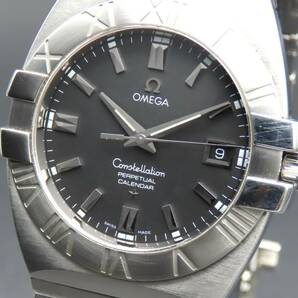 美品 1円～! 稼動品★正規品 OMEGA オメガ 1513.51 コンステレーション ダブルイーグル パーペチュアルカレンダー メンズ腕時計 TTKLG5345の画像1