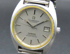 1円 ジャンク品★正規品 OMEGA オメガ ST168.0056 コンステレーション 自動巻き Cal.1011 クロノメーター デイト メンズ腕時計 TTKLG5488