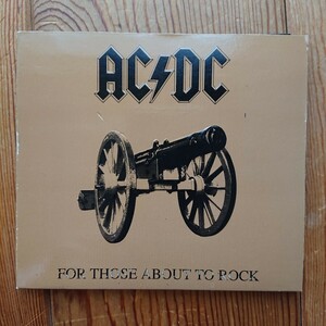 AC/DC 『For Those About To Rock We Salute You』（悪魔の招待状）［1981年発表のAC/DCにとって初の全米ナンバー・ワン・アルバム］