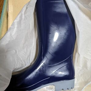 【未使用品】[アキレス] レインブーツ 長靴 日本製 耐油 履き口カバー 2E メンズ レディース OGB 0027 27cm