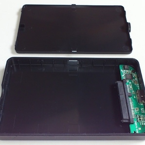 HDD外付けケース 2.5インチ用 黒 USB3.0 SATA プラグアンドプレイの画像4