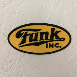 ツイル生地　FUNK INC ワッペン 2枚セット