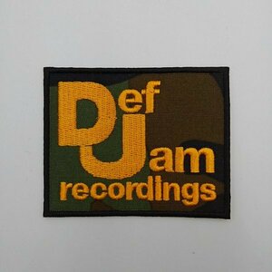 DEF JAM ワッペン CAMO