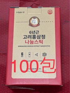 6年根 高麗紅参精 チョンウォンサム 10g x 100包