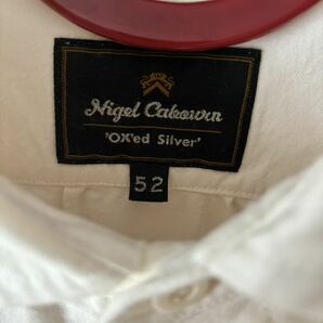 ナイジェルケーボン OX’ed Silver コブラーシャツ 52 COBBLER SHIRT nigel cabourn エンジニアガーメンツ ミリタリー マロリージャケットの画像7