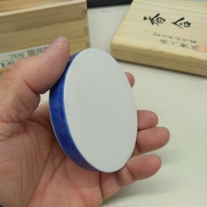 N8809 茶道具 香合 富士 深川製磁の画像4