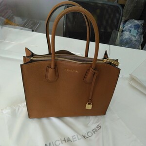 【超美品】MICHAEL KORS　マイケルコース　ハンドバック　トートバック　レザー茶色