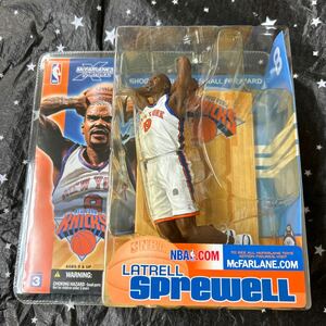 1円スタート！NBA マクファーレン シリーズ2 Latrell Sprewell NY Knicks McFarlane ラトレル・スプリーウェル ニューヨークニックス HOF 