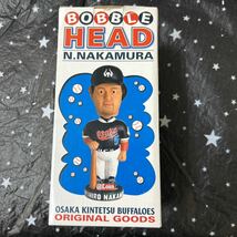 1円スタート! 　大阪近鉄バッファローズ　オリジナル　バブルヘッドドール　中村紀洋　フィギュア　Bobble Head Doll ホームラン王 打点王_画像1