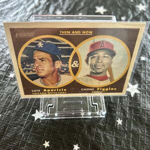 2006 Topps Heritage Then And Now Luis Aparicio /Chone Figgins ルイス アパリシオ　ショーンフィギンズ 
