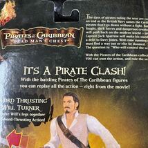 Sizzle Disney Pirates Of Caribian Dead Man’s Chest Will Turner Sword Thrusting & With Cannibalism Cage Trap フィギュア ディズニー_画像5