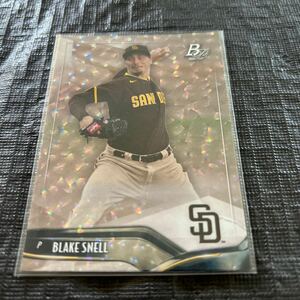 MLB Bowman Platinum 2021 Blake Snell SD Padres パラレル No.4 ブレイク スネル サンディエゴパドレス サイヤング賞