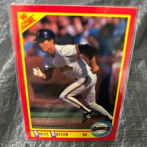 MLB 1990 Score Brett Butler SD Padres ブレットバトラー サンディエゴパドレス No.236 メジャーリーグ