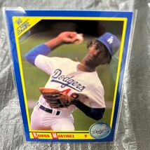 MLB 1990 Score Ramon Martinez ラモン マルティネス LA Dodgers ロスアンゼルスドジャース No.461 メジャーリーグ_画像1