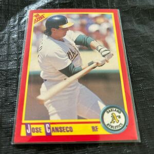 1990 Score Jose Canseco Oakland Athletics No.375 ホゼカンセコ　オークランドアスレチックス