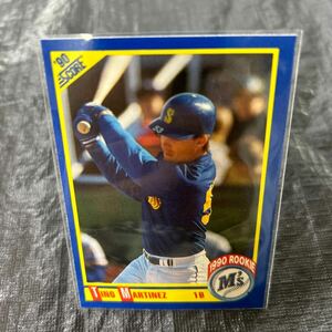 1990 Score Tino Martinez Seattle Mariners Rookie Card No.596 ティノマルティネス　シアトルマリナーズ　ルーキーカード