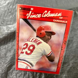 1990 Donruss Vince Coleman ST Cardinals No.279