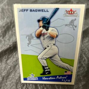 2002 Fleer Traditional ジェフバグウェル　ヒューストンアストロズ　No.229 Jeff Bagwell Hoston Astros 