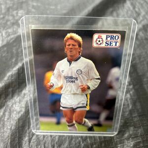 1991 Pro Set イングランドリーグ　ゴードン ストラカン リーズユナイテッド No.270 元スコットランド代表　Gordon Strachan Leeds