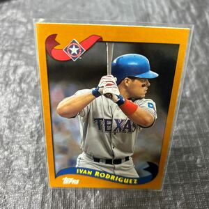 Topps 2002 イバン ロドリゲス テキサスレンジャース　No.13 Ivan Rodriguez Texas Rangers 