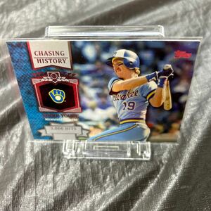 2013 Topps Robin Yount Chasing History 3000 Hits Milwaukee Brewers CH-34 