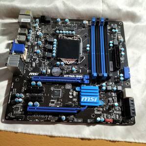 ★MSI H77MA-S40 LGA1155 H77 MATX●マザーボードの画像2