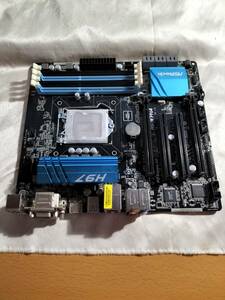 ★ASROCK H97M PRO4 LGA1150 H97 MATXマザ●マザーボード