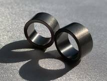 汎用ステンレススペーサーカラー 内径12mm×外径16mm×厚さ8mm×2個1セット M12ボルトに！ロッドエンドに!スペーサーに！ワッシャー！_画像1