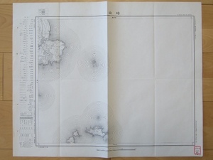 2.5万分の1地形図 崎山(長崎県) 昭和13年測図版