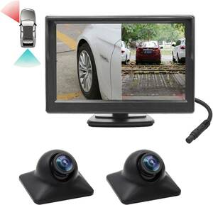  back camera monitor set 5 -inch monitor left right . angle verification regular mirror image switch super a little over night vision function cigar socket supply of electricity installation easiness 12V/24V circulation 