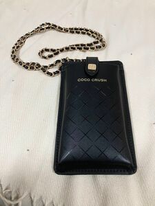 新品　CHANEL シャネル　ノベルティ　スマホポーチ　ココクラッシュ　チェーン付き　箱無し　4