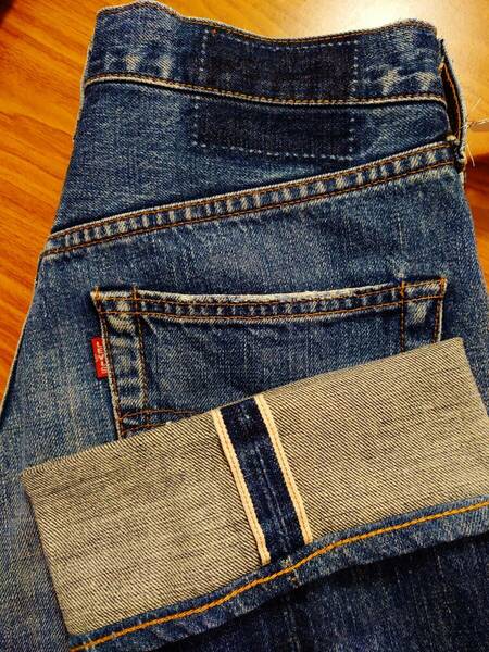 ③ LEVI'S 502XX　W30 赤耳 チェーンステッチ 日本製 　