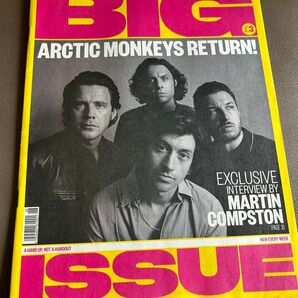 Big Issue 2022年8月号 表紙: Arctic Monkeys, Martin Compston