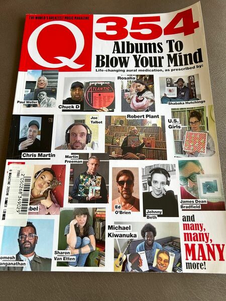 Q magazine 2020年夏号 Paul Weller, Robert Plant, Coldplayなど