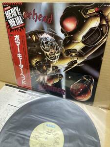 w/ HEAVY METAL OBI！帯付LP！モーターヘッド Motorhead / Bomber ボマー Victor VIP-4135 国内盤 3rd ALBUM 1981 JAPAN OBI MAT:111/111！