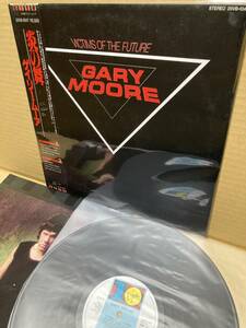 PROMO！美盤LP帯付！ゲイリー・ムーア Gary Moore / Victims Of The Future Toshiba 25VB-1047 見本盤 HOLD ON TO LOVE SAMPLE 1985 JAPAN