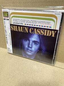 PROMO！美盤CD帯付！ショーン・キャシディ Shaun Cassidy Greatest Hits Columbia COCB-83210 見本盤 ベスト オブ SAMPLE 1999 JAPAN OBI