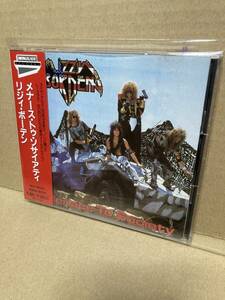 w/ RARE OBI！美盤CD帯付！リジー ボーデン Lizzy Borden / Menace To Society メナース トゥ ソサエティ Mercury PHCR-16174 1995 JAPAN