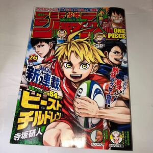 週刊少年ジャンプ 2019年 26号 ハイキュー!! 新連載 巻頭カラー ビーストチルドレン 連載終了 思春期ルネサンス!ダビデ君 ONE PIECE