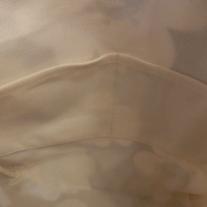 ｇ ハンドメイド １１号帆布 大きめ 長財布が入る サコッシュ 調整付き ショルダーバッグ ブルーローズの画像7
