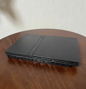 ジャンク品 PS2 PlayStation2 薄型 プレイステーション2 SCPH 70000 ブラック 黒 SONY ソニー メモリーカード 純正 おまけつき