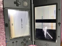 new Nintendo 3DSLL 初期化済み 液晶破損表示不良　中古現状品　ジャンク　(60s) B_画像6