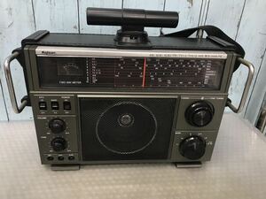 Rajisan Mk-59 AM、FM、ラジオ 短波1受信OK その他動作未確認　本体のみ，中古現状品　（100s）