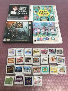 Nintendo Nintendo 3DS soft total 29 piece summarize used present condition goods operation not yet verification (60s)