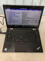 Lenovo ThinkPad X1 Yoga，Bios起動OK，i7-6600U/16GB/HDD不明　ACアダプターなし，中古現状品　ジャンク品（80s）_画像1