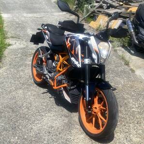 KTM 390DUKE 軽い車体にパワフルエンジン！ 検）DUKE125200250CBR250RRGSX-RZXRYZF-R25ジクサー150の画像1