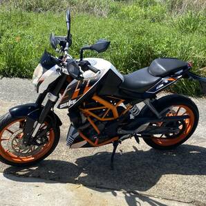 KTM 390DUKE 軽い車体にパワフルエンジン！ 検）DUKE125200250CBR250RRGSX-RZXRYZF-R25ジクサー150の画像5